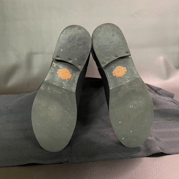 Harley Davidson Mens Western Cowboy Embroidered - Stud Leather Boots sz 10 91526 - Picture 14 of 14